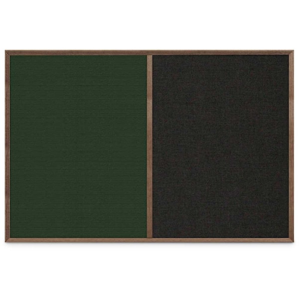 Slim Style Indoor Enclosed Corkboard, 24